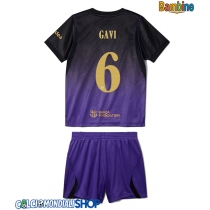 Maglie da calcio Barcelona Paez Gavi #6 Seconda Maglia Bambino 2026-27 Manica Corta + Pantaloni corti)